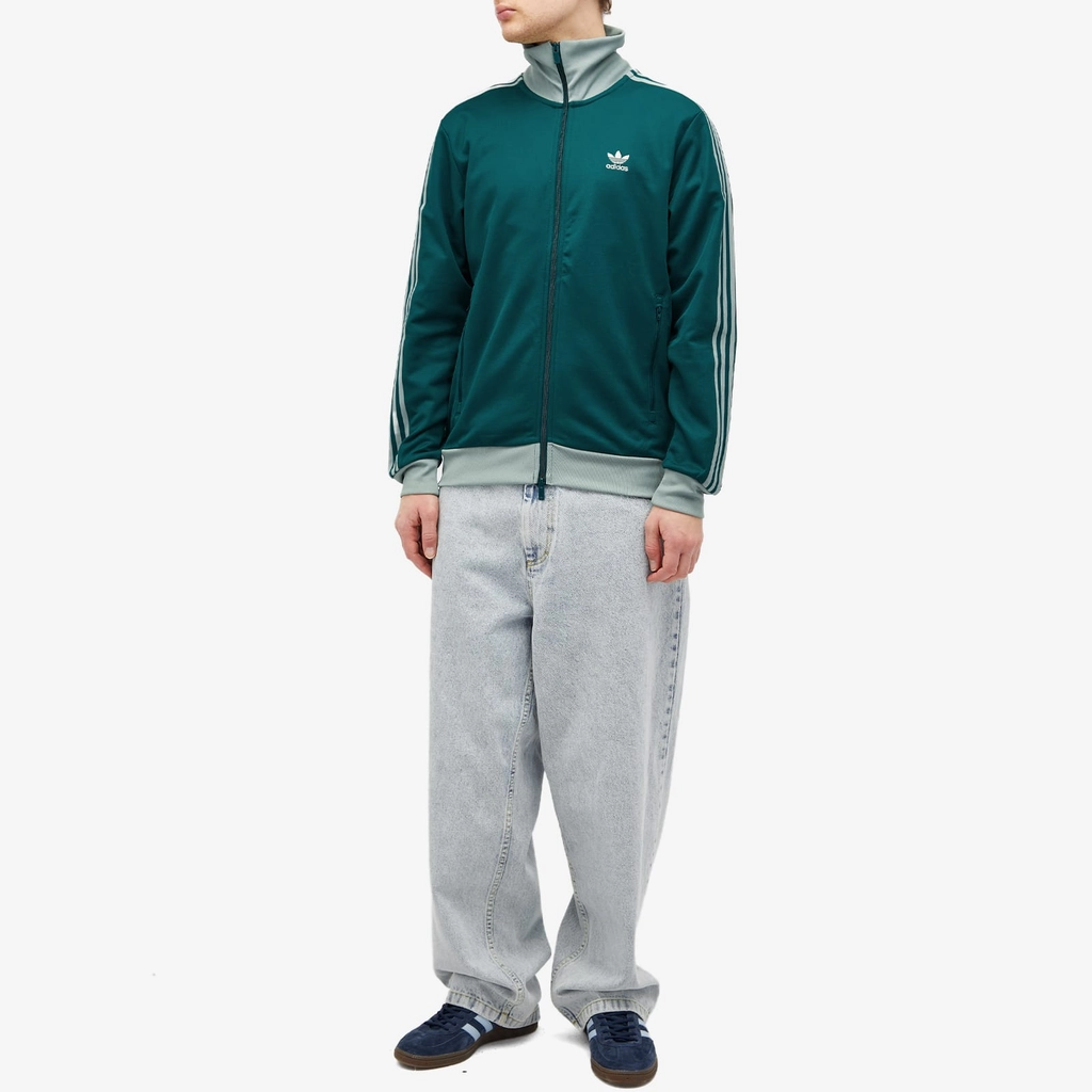 Adidas Originals Classic Track Top Collegiate Green/Silver Green
